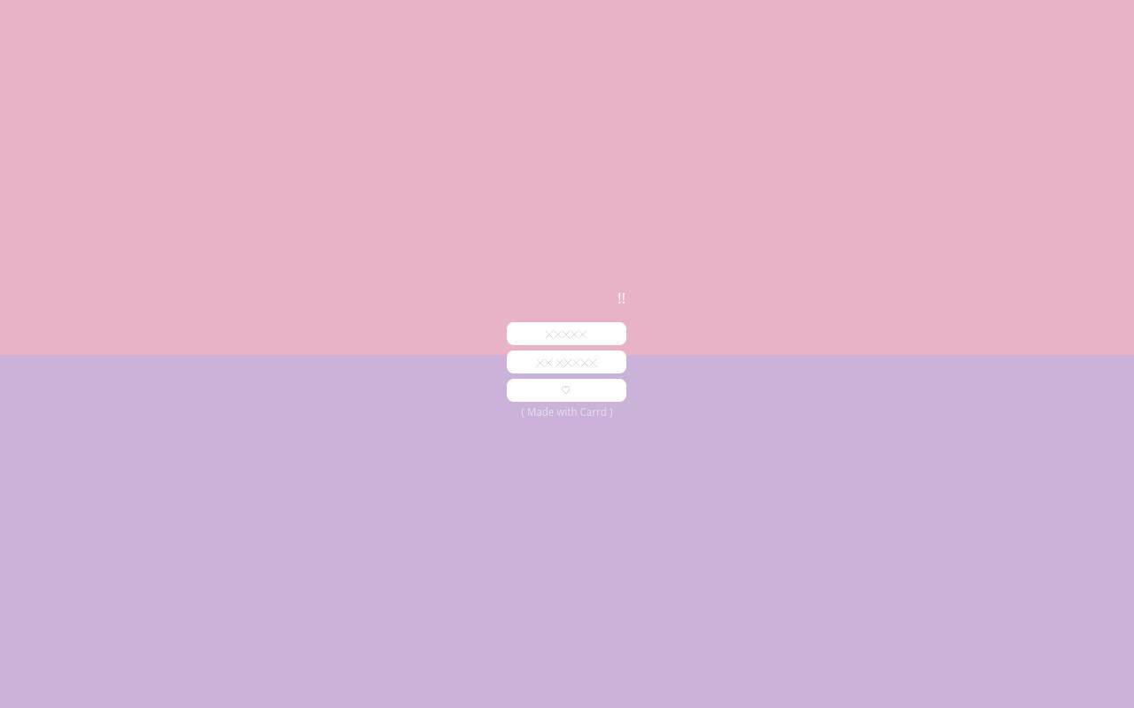 Carrd profile picture for @fond
